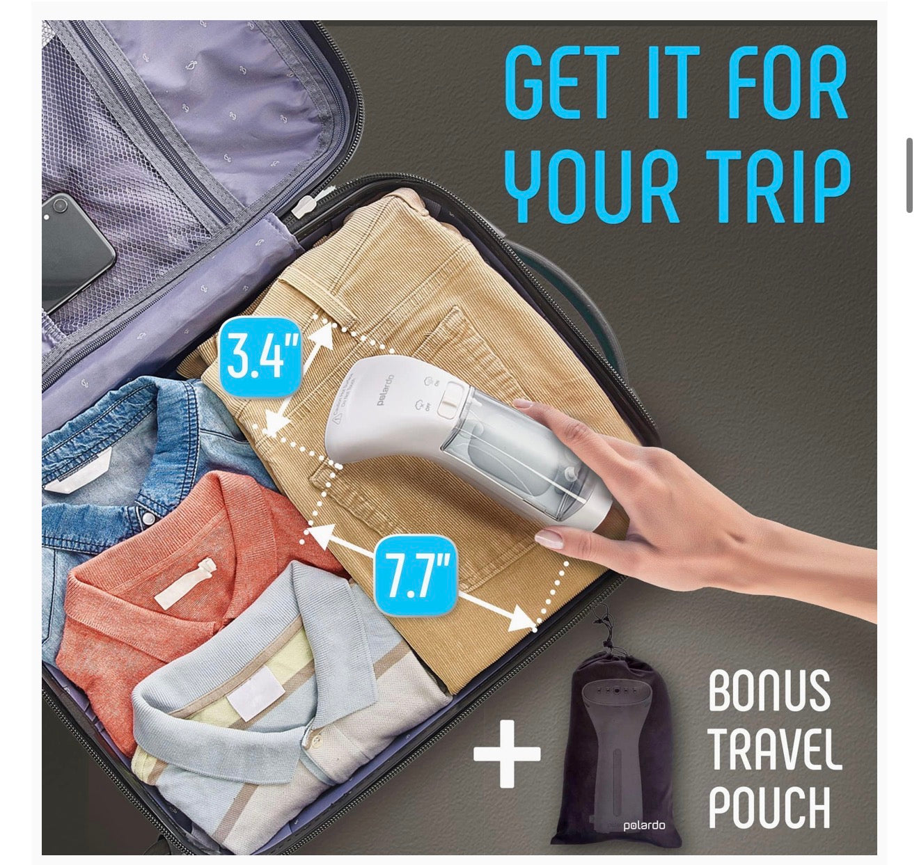 Portable Travel Garment Steamer